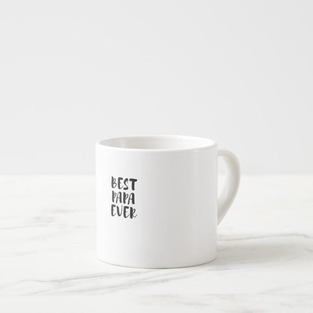 Beste Papa je Espressotasse (Vorderseite Rechts)