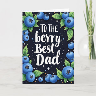 Beste Papa-Kunstkarte von Berry Karte