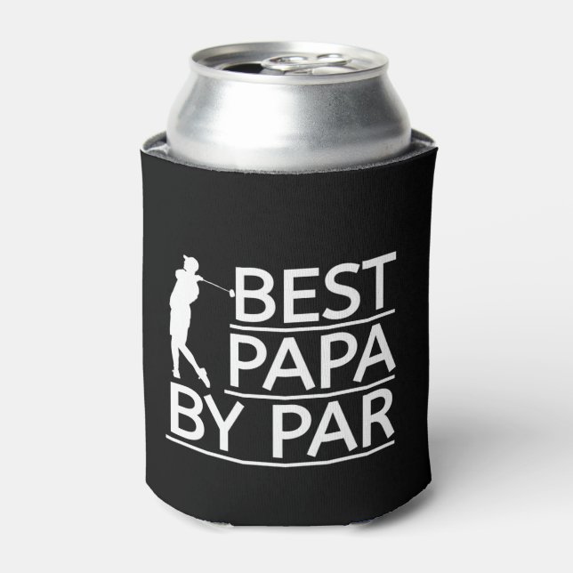 Beste Papa nach Par Dosenkühler (Kanne Vorderseite)