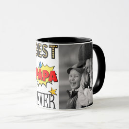 Beste Papa-überhaupt kundenspezifische Fotos Tasse