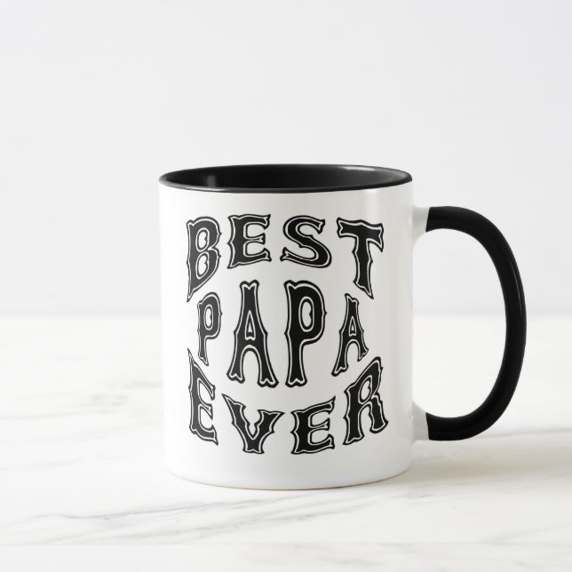 Beste Papa-überhaupt Tasse (Rechts)