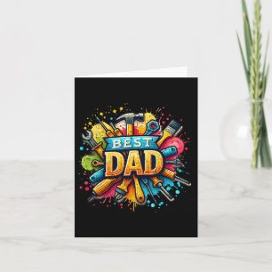 Beste Papa Werkzeuge Handwerker Papa Daddy Vater V Karte