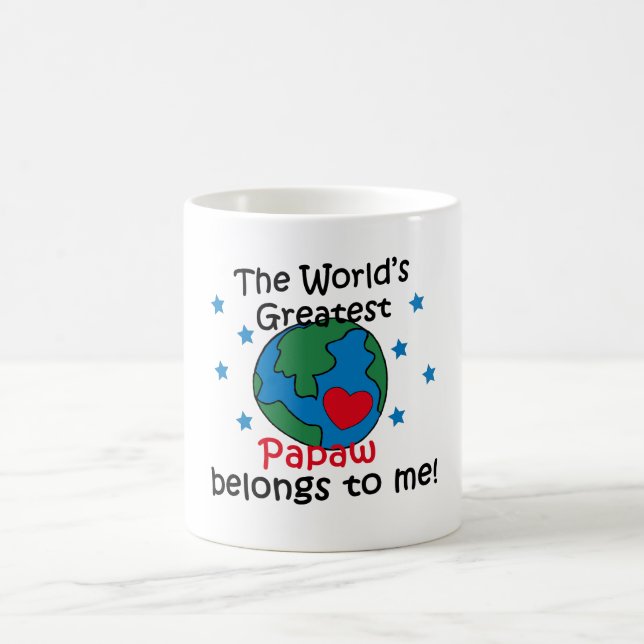 Beste Papaya-Frucht gehört mir Kaffeetasse (Mittel)