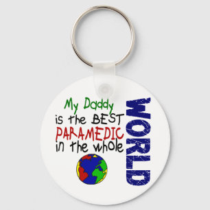 Beste Paramedic in Welt 2 (Daddy) Schlüsselanhänger