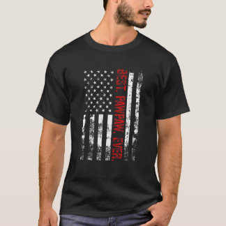 Beste Pawpaw-Flag-Geschenk für Männer, Vater T-Shirt