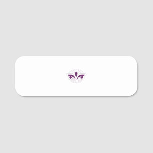 Beste Personalisierung von TextLogo-Namensmarken Namensschild