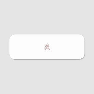 Beste Personalisierung von TextLogo-Namensmarken Namensschild