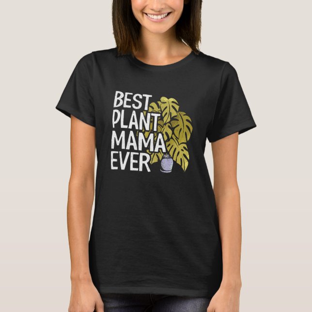 Beste Pflanze Mama Ever Garden Landscaper Mama Gar T-Shirt (Vorderseite)