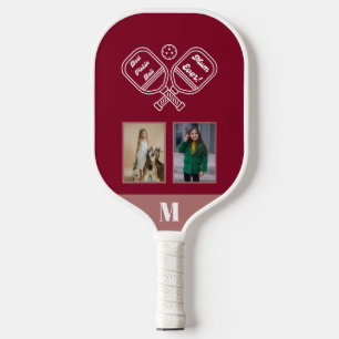 Beste Pickleball Mum pro 2 Foto Grid Picture Pick Schläger