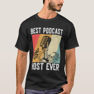 Beste Podcast Host je Podcaster Podcasts - Inter T-Shirt