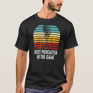 Beste Podcaster-Interview-Radioinhalte T-Shirt