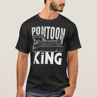 Beste Pontoon-Kunst für Männer Jungen Pontoonboot  T-Shirt