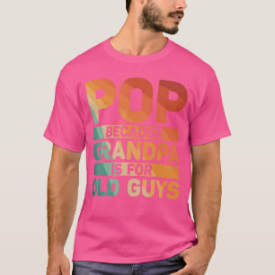 Beste Pop-Designs für Opa von Enkelkindern Vätern T-Shirt