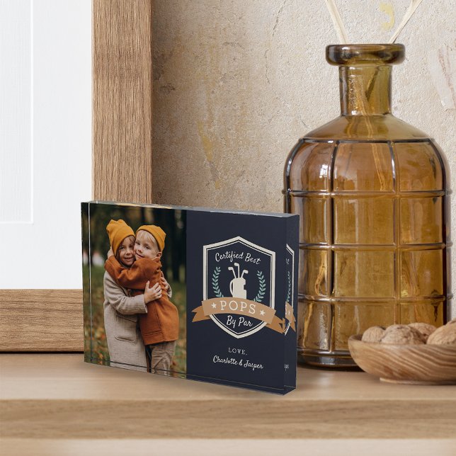 Beste Pop nach Par | Golf Opa Fotoblock (Von Creator hochgeladen)