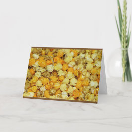 Beste Pop-Tageskarte für Väter mit Popcorn Karte