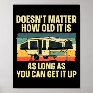 Beste Pop-Up-Camper-Kunst für Männer Frauen Pop-Up Poster