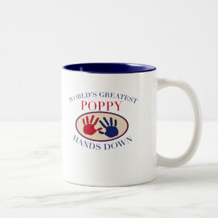 Beste Poppy Hände weg Zweifarbige Tasse