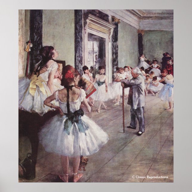 BESTE POSTER - GERAHMTE KUNDE - DEGAS - KUNST - GI (Vorne)