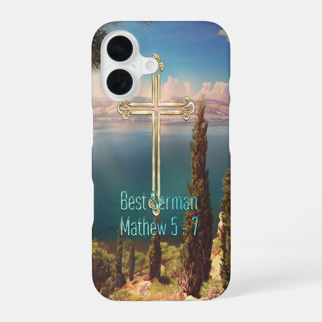 Beste Predigt iPhone 16 Hülle (Rückseite)
