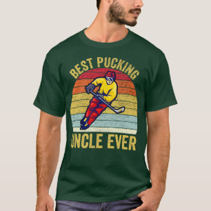 Beste Pucking Uncle Ever Hockey Sportart Lover 1 T-Shirt