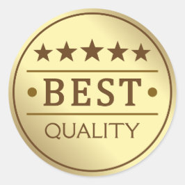 Beste Qualität Runder Aufkleber