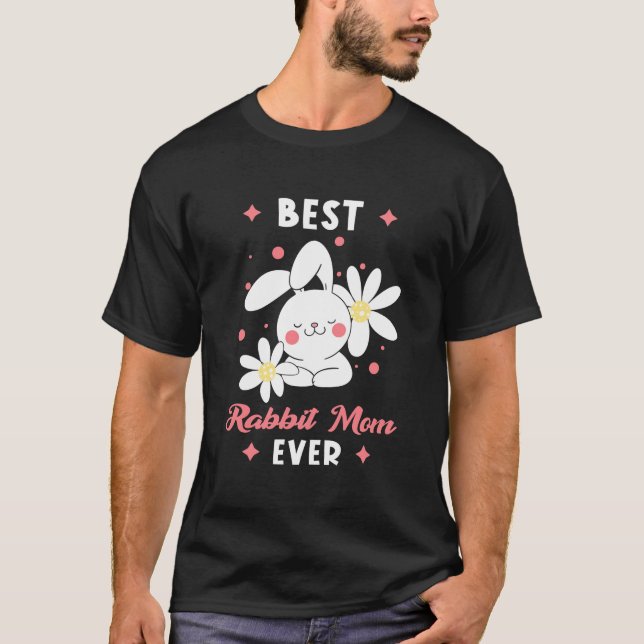 Beste Rabbit-Mama je T-Shirt (Vorderseite)