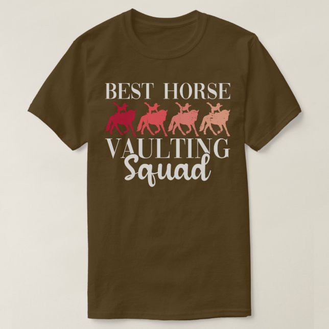 Beste Reitschule Squad Reitschiff T-Shirt (Design vorne)
