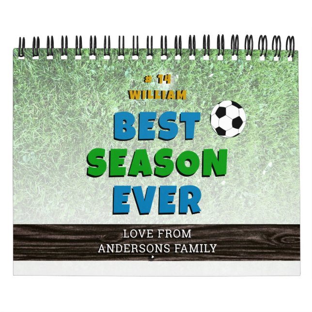 Beste Saison je, Fußball, Sport Personalisiert Kalender (Titelbild)