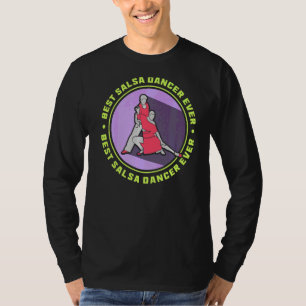 Beste Salsa Tänzerin je Latin Tance T-Shirt