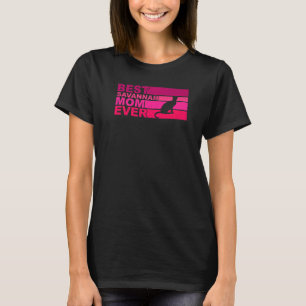 Beste Savannah Mama je T-Shirt