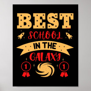 BESTE SCHULE IN DER GALAXIE lustig niedlich Poster