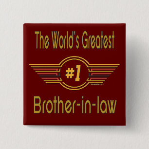Beste Schwager-Geschenke Button