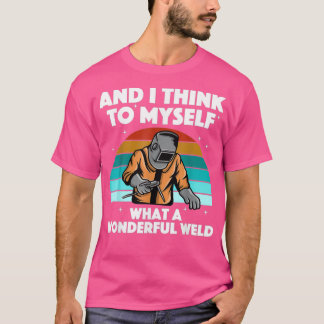 Beste Schweißkunst für Männer - MIGTIG Schweißen v T-Shirt