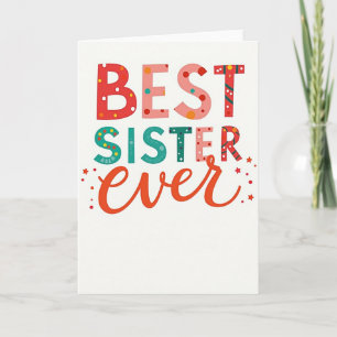 Beste Schwester Aller Karte