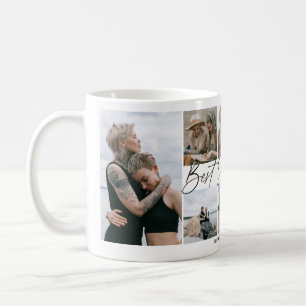 Beste Schwester Aller Zeiten Andenken-Foto-Collage Kaffeetasse
