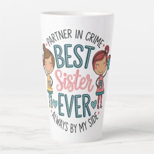 Beste Schwester Design – Kunst, die Schwesternscha Milchtasse