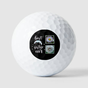 Beste Schwester-Fotovorlage Golfball