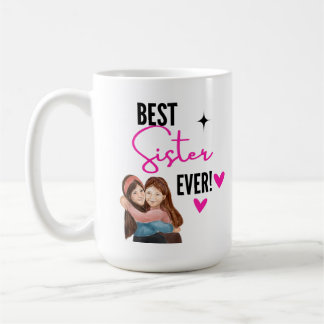 Beste Schwester je Kaffeetasse