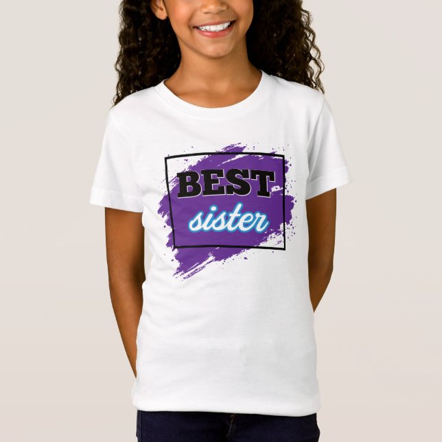 BESTE Schwester T-Shirt (Vorderseite)