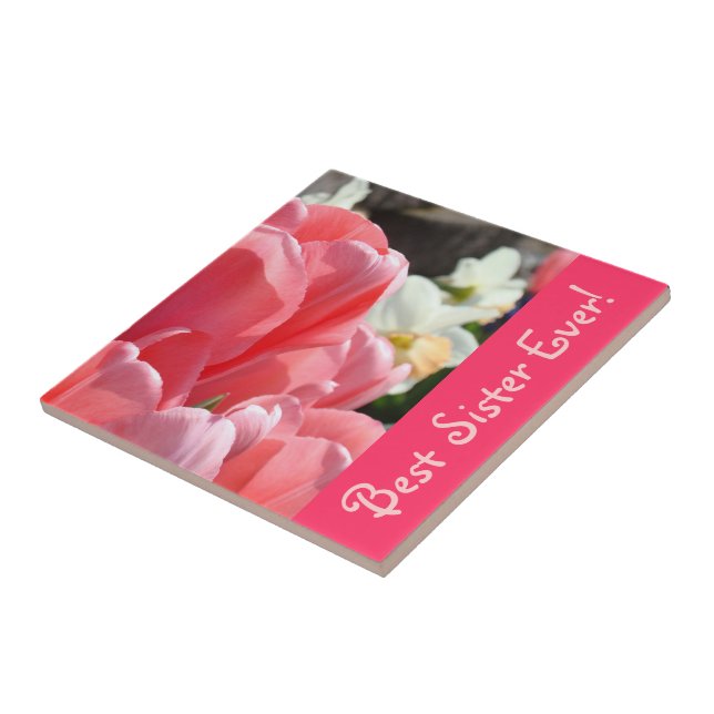 Beste Schwester überhaupt! Geschenke Fliese (Seite)