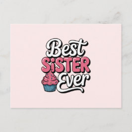 Beste Schwester überhaupt Postkarte