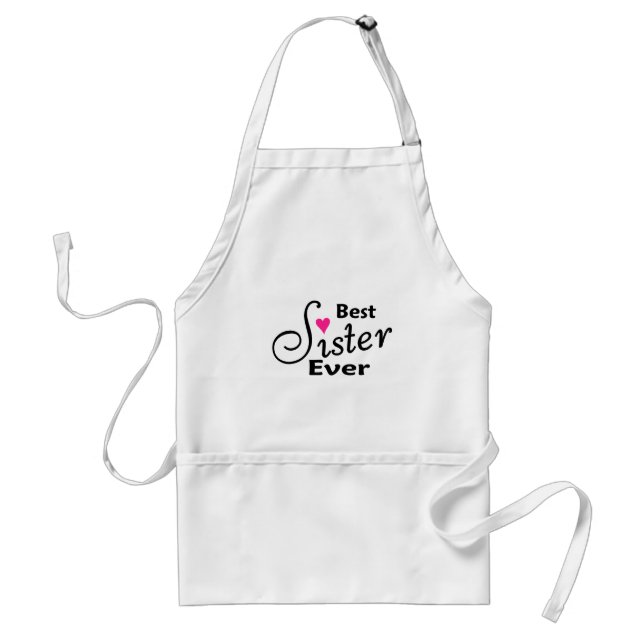 Beste Schwester überhaupt Schürze (Vorne)