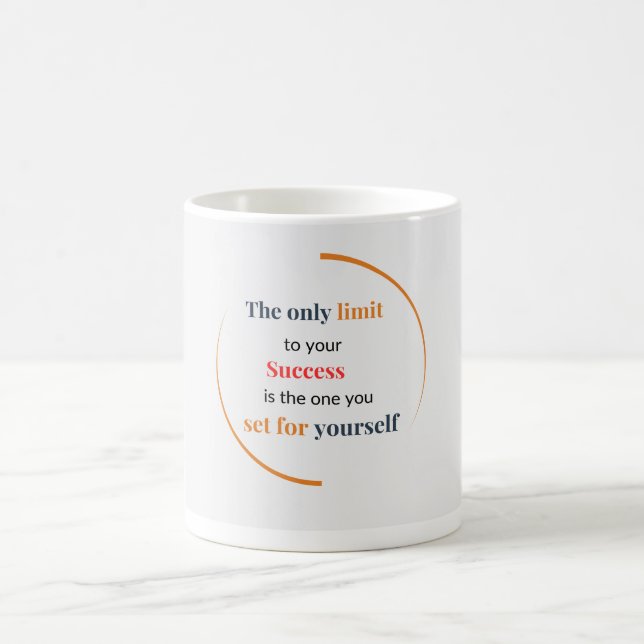 Beste Selbstmotivation und inspirierende Zitate Ta Kaffeetasse (Mittel)