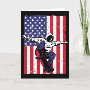 Beste Skateboarder Kunst Für Männer Frauen Skatebo Karte