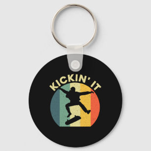 Beste Skater-Geschenke Skateboarder-Kunst für Männ Schlüsselanhänger
