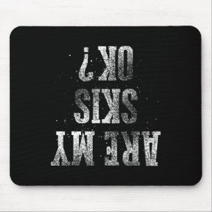 Beste Skikids Skigeschenk Niedliche Skifahrer Männ Mousepad