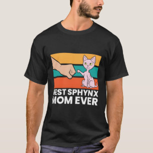 Beste Sphynx-Mama je haarlose Katzenjacke-Liebe Sp T-Shirt