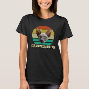 Beste Sphynx-Mutter Aller Zeiten Haarlos Katze T-Shirt