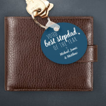 Beste Stepdad des Jahres von .. Blauer Schlüsselan