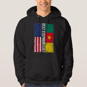 Beste Stepmutter je Muttertagsflagge in Kamerun Hoodie
